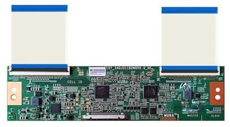 19Y-34QJU11B2MQV0.0-HF T-Con Board, kompatibel mit Xiaomi i XMMNTWQ34 TV LSM340YP Professionelles Testboard for 34-Zoll-Curved-TV-Bildschirme(Used)