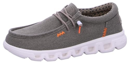 Fusion Leinenschuh Grau in Größe 40