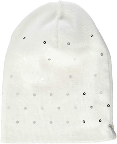 Döll Baby-Mädchen Bohomütze Strick Mütze, Weiß (Snow White 1050), 49