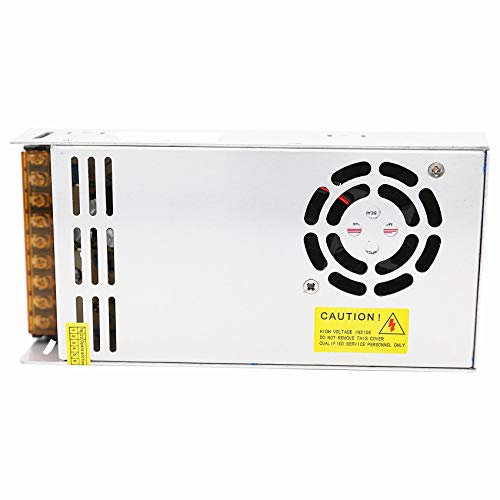 Daxpoo Led Streifen Netzteil 12v Volt Stripe Trafo Beleuchtung Treiber 600W DC Adapter (PS600-DP12)