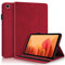 Succtop Funda para Galaxy Tab A7 10.4 Pulgadas 2022/2020, Folio Flip Carcasa Cuero PU Titular de la Pluma Standing Billetera Cover Protectora Tablet Samsung Galaxy Tab A7 T500/T509/T505/T507, Rojo