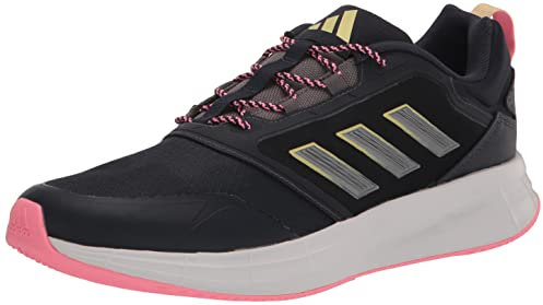 adidas Damen Duramo Protect TRAININGSCHUHE, Ink Iron Metallic Fast Yellow, 39 1/3 EU