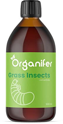 Concentrado De Césped - (500 Ml Por 125 M2) - Cuidado Del Césped - Fertilizante Para Césped - Fertilizante - Fertilizante Líquido - Césped Saludable - Hierba Más Verde - Organifer