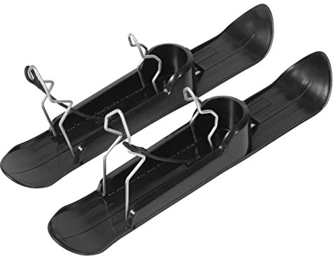 BIUDECO 1 Satz Montageplatte Ersatzteile Schwarz Kinderreifen Snowboard Outdoor Fahrrad Schneeaufsatz Easy Fold Umbau Kinder Zum Skifahren Reiten Kit Ski Balancieren Skateboard