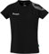 Kempa Core 26 T-Shirt Women Damen Mädchen Handball Sport-Shirt T-Shirt Funktions-Shirt Trikot für Erwachsene und Kinder, Schwarz, L