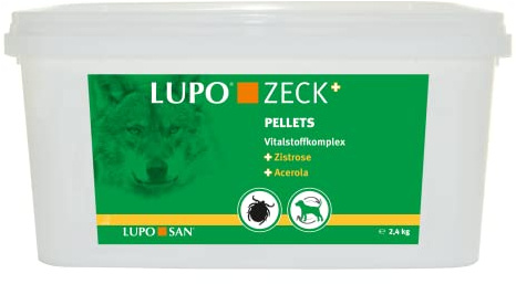 Lupo ZECK+ - Ergänzungsfuttermittel mit Cistus incanus & Acerola (2400g)