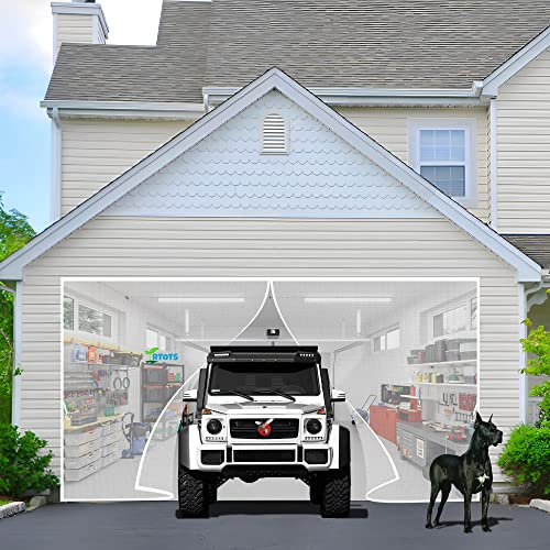 Mesh Magnetic Screen Door, 65 x 225 cm Fly Mosquitoes Bug Insect Instant Retractable Magic Curtain for Sliding Glass Door Frech Door Patio Door【White】