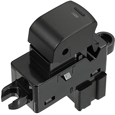 QUARKZMAN Delantero Pasajeros Lateral Eléctrica Ventana Interruptor para NISSAN -1uds Negro