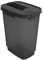 Rotho MyPet Cody Tierfutterbehälter Deckel, lebensmittelechter Kunststoff (PP) BPA-frei, schwarz, 10l (24,3 x 17,9 x 32,2 cm)
