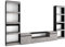 Skraut Home | Living room Set TV | Furniture Combo Living Room | 320x186x35cm | For TVs up to 80 | TV Stand Cabinet | Modern Style | Concrete