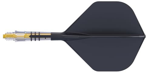CUESOUL Rost T19 Carbon Integrated Dart Welle und Flug, große Standardform,Set von 3