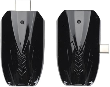 150M Kabelloser Display-Adapter, 1080P 60Hz HDMI Kabelloser Videosender und -empfänger, Dual-Modi-Streaming von Live-Videos für Laptop, DSLR, DVD, TV-Box usw.