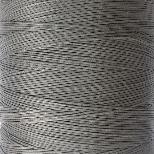 10m Waxed Jewellery Cord 1mm thick woven nylon strong thread for Beading, Bracelet, Necklace making, Arts, Crafts & DIY (Grey)