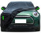 WOLWES wasserdichte Autoabdeckung geeignet für 2004-2024 Mini Cabrio,Hagelschutz Autoabdeckung, Outdoor volle Abdeckung Regen, Sonne und UV-Schutz(John Cooper Works)