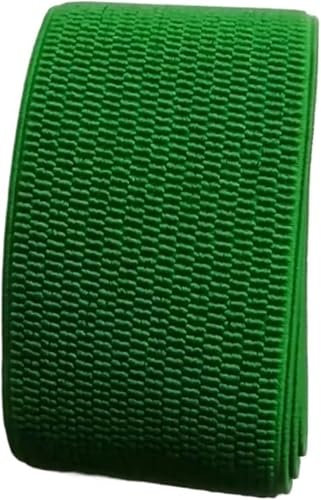 Gummiband zum Nähen von 6 cm Breiten Hosen, Röcken, Gürteln, farbigem Gummiband, Köper-Gummiband, Latex-Gummiband (grasgrün) -1M_60MM-grasgrün