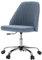 MCQ Büro-Schreibtischstuhl, modern, niedlich, drehbar, mit Rollen, bequemer Rücksitz, ohne Armlehnen, für Zuhause, Schlafzimmer, Büro, Arbeitszimmer, Studenten, Erwachsene, Make-up, Ankleidezimmer,