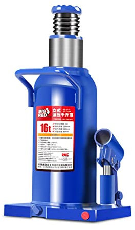 MYVVKIA Gato hidráulico de Botella de 2T, 3T, 5T y 8T, Gato de estampación Vertical portátil, Herramienta de Gato hidráulico de Acero para Coche, Furgoneta, Barco o camión