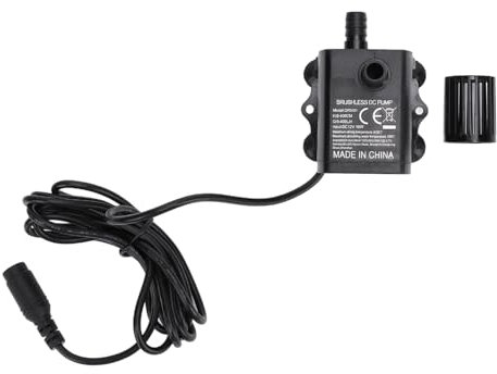 Bomba de Agua de Fuente, Bomba de Agua de Fuente Ajustable, Bomba Sumergible de Fuente Pequeña para Acuario, Pecera, Estanque de Fuente