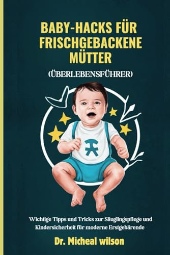 Baby-Hacks für frischgebackene Mütter (Überlebensführer): Wichtige Tipps und Tricks zur Säuglingspflege und Kindersicherheit für moderne Erstgebärende