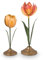 Pip Studio Metal Yellow Kerzenständer Set2