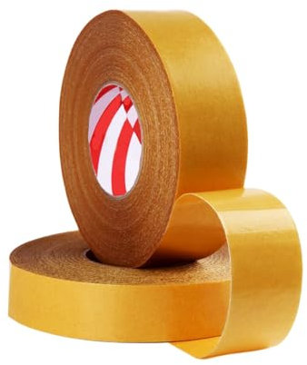 Double Sided Tape, Heavy Duty Mounting Adhesive, White Rug Holding Gripper, Sticky Roll Area Rugs, Rug Fixer for Hardwood Floors, Tiles Floors, Non Slip Floor Protector