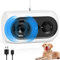 Anti Bell Gerät Hunde, 3 Frequenzstufen Sonic Anti Bell, 33Ft Reichweite Antibell Ultraschall Gerät für Hunde, Wiederaufladbares Antibell für Kleine Große Hunde Innen Außenbereich Antibell Hund