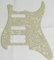 Battipenna per chitarra stile HSS per Fender Player Stratocaster Floyd Rose (1 strato crema perlato)