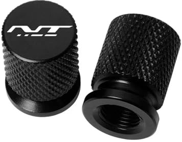 Luftdichte Ventilkernabdeckung Für HON@&DA NT 1100 NT1100 DCT 2022 2023 2024 Motorradzubehör Aluminium-Ventilkappen Für Felgen Und Reifen(Black)