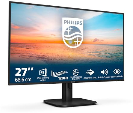 Philips Monitor 27E1N1200A Full HD 27 IPS LED Full HD Black