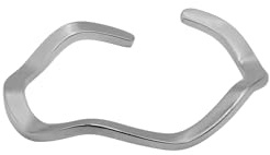 Heideman Ring Avelina Damen offen filigran minimalistisch Edelstahl | Zarter Wickelring für den Alltag, schöne Geschenkidee für Freundin oder Partnerin, hautfreundlich und nickelfrei
