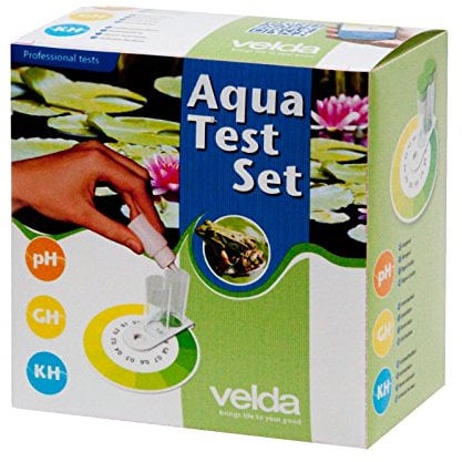 velda Wassertester Set pH GH KH Wassertest Wasseranalyse Aquatest Wasserprüfung Teich