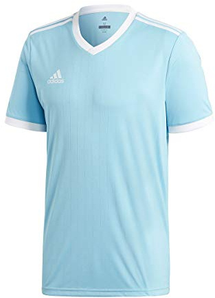 adidas Herren Trikot Tabela 18, Clear Blue/White, M, CE8943