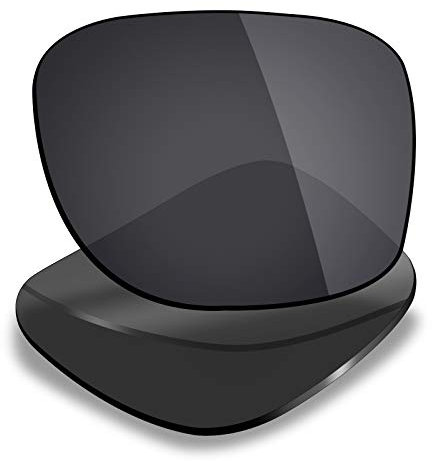 Mryok Lentes de repuesto para Oakley Holbrook XL OO9417 - Opciones, Polarizadas: negro sigiloso, Talla única