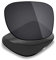 Mryok Lentes de repuesto para Oakley Holbrook XL OO9417 - Opciones, Polarizadas: negro sigiloso, Talla única