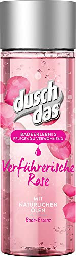 Duschdas Bade-Essenz Verführerische Rose, mit natürlichen Ölen, 6er Pack (6 x 200 ml)