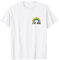 Love wins Shirt weiß I LGBT Regenbogen Gay Pride T-Shirt T-Shirt