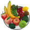 Meiwlong 11 PCS Künstliche Früchte Gefälscht Banane Traube Zitrone Kiwi Orange Apfel Pfirsich Erdbeeren Modell Faux Lebensecht Dekoration Restaurant Haushalt