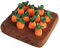 Baoblaze Lustiges Hunde-Karotten-Plüschtier, Gemüsefrucht, Geschenk für Hunde, Katzen, Spielzeug, Pull The Carrot, Stofftier, Backenzähne, Spielzeug, 12 Stück Karotte