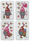 Handwärmer Taschenwärmer Sets wiederverwendbar, Wärmepad für kalte Tage und für unterwegs, Wärmeknickkissen mit tollen Motiven (4er-Set Herzige Wichtel)