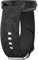 Oumida Armband für Garmin Vivoactive 5/3, Vivomove 3/HR/Luxe/Style, Forerunner 55/245/645 für Damen Herren, 20mm Silikon Armbänder mit Blumengravur für Vivoactive 3 Armband (Schwarz)