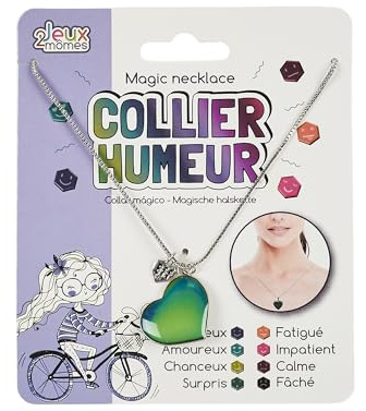 Jeux 2 mômes Collier d'Humeur Change de Couleur Accessoire Multicolore