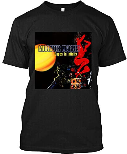 NWT Monster Magnet Dopes to Infinity American Rock Mens Cotton Band Logo T-Shirt Black 3XL