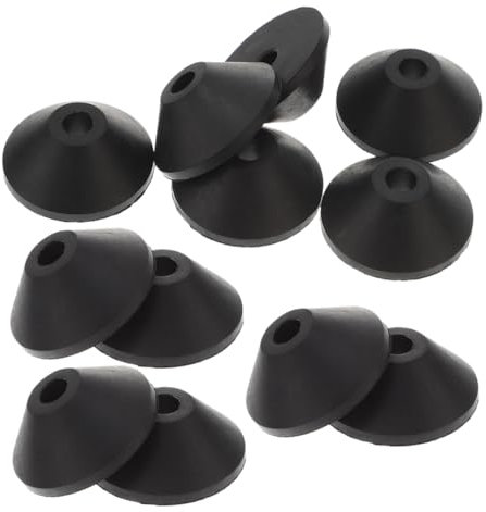 Hemobllo 25pcs Toilet Cistern Bolts Washers Leakproof Easy Install Conical Rubber Washers