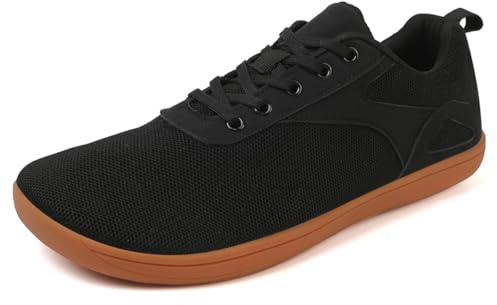 ZEPYFXIT Minimalistiska sneakers dam barfoot skor herr lättviktig andningsbar flexibel barfota utomhus sport löparskor fitness, 41 EU