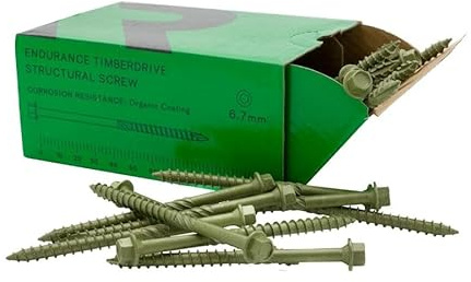 Rikä PTSR003 Endurance Timberdrive Structural Screw 6.7 x 100mm 50pk