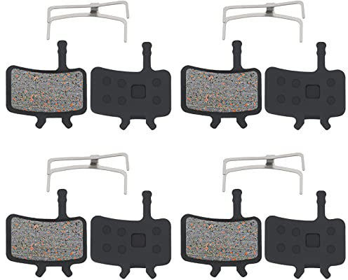 AHL Fahrrad Scheibenbremsbeläge für Avid BB7 Juicy 3 5 7 Carbon (4 Paare)