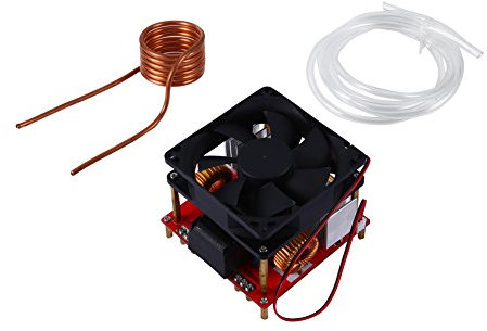 DC24V-36V 500W ZVS Módulo de placa de calentamiento por inducción de baja tensión con ventilador y bobina de calefacción