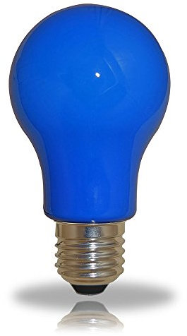 NCC-Licht LED Leuchtmittel Birnenform 3W = 25W E27 BLAU Innen- & Außenbereich Party