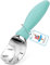 ROYALTEC Heavy Duty Ice Cream Scoop – Zinc Alloy, Ergonomic Handle, Rustproof & Dishwasher Safe – Cuts Through Hard Ice Cream with Ease (Mint)