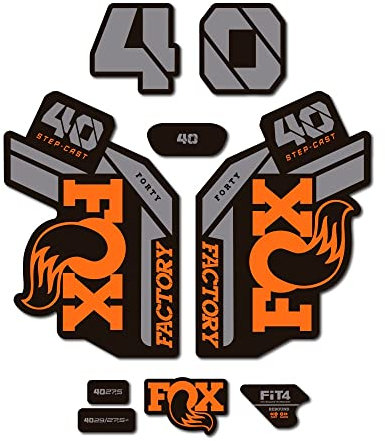 Pegatinas horquilla bici Fox 40 Factory Step Cast 2021